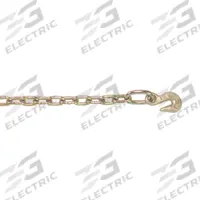 B/A PRODUCTS CO. Straight Chain: 5/16 in Trade Size, 70 Chain Grade, Steel, Grab Hook/J Hook (MPN N711-1). Key specifications — Brand: B/A PRODUCTS CO.; Hook Type Included: Grab Hook.