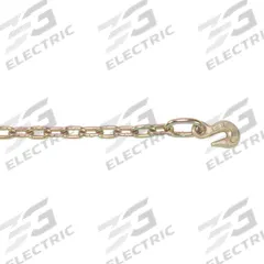 B/A PRODUCTS CO. Straight Chain: 5/16 in Trade Size, 70 Chain Grade, Steel, Grab Hook/J Hook (MPN N711-1). Key specifications — Brand: B/A PRODUCTS CO.; Hook Type Included: Grab Hook.