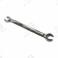 WESTWARD Flare Nut Wrench: Alloy Steel, Polish, 3/8 in_7/16 in Head Size, 6 in Overall Lg (MPN 5MR55). Key specifications — attr309723: No; attr309730: Polish; attr309729: Alloy Steel; attr324937: WESTWARD.