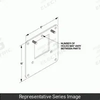 HAMMOND MANUFACTURING Wireway Reducer: 4 in Wd, 4 in_6 in Ht, 7 5/8 in Ht, Stainless Steel (MPN 1487DRESS). Key specifications — attr2555: HAMMOND MANUFACTURING; attr2565: Stainless Steel.