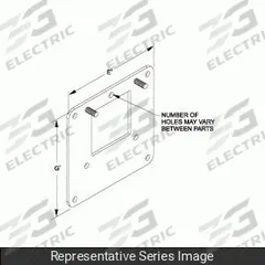 HAMMOND MANUFACTURING Wireway Reducer: 4 in Wd, 4 in_6 in Ht, 7 5/8 in Ht, Stainless Steel (MPN 1487DRESS). Key specifications — attr2555: HAMMOND MANUFACTURING; attr2565: Stainless Steel.