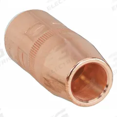BERNARD Nozzle: Large Centerfire, 5/8 in, Conical, 1/8 in Recess, Copper (MPN N-5818C). Key specifications — Insulation Type: Self-Insulated; Duty Rating: Standard Duty; Nozzle to Tip Relationship: 1/8 in Recess; For Contact Tip Series: Centerfire; Manufacturer Part Number: N-5818C; Brand: BERNARD.