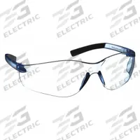 CONDOR Safety Glasses: Blue Lens, Frameless, Scratch-Resistant, Blue Frame, V300 Series (MPN 1FYY2). Key specifications — Brand: CONDOR; Frame Color: Blue; Lens Color: Blue.