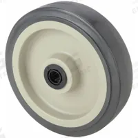 APPROVED VENDOR Caster Wheel: 8 in Wheel Dia., 2 in Wheel Wd, Polyurethane, 1,000 lb Load Rating (MPN P-UP-080X020/050R-AM). Key specifications — Brand: APPROVED VENDOR; Wheel/Tread Color: Gray.