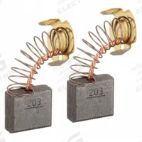 MAKITA Carbon Brush Set: Mfr Part # CB203, Carbon Brush Set Compatible. Key specifications — attr1254887: Carbon Brush Set; attr1254888: CB203; attr1254886: Carbon Brush Set.