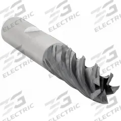 WIDIA HANITA Square End Mill: Carbide, AlTiN Coated, 5 Flute, 1/2" Mill Dia, 5/8" LOC, 2-1/2" OAL (MPN 5V4E13015SV)