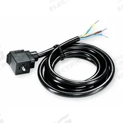 ARO Solenoid Coil Connector: Sierra 18, DIN 43650 Form C, 18 mm For Coil Size, 24V DC, Molded Wires (MPN CHL6-024). Key specifications — attr1078676: ARO; attr1078675: CHL6-024; attr1078680: Sierra 18; attr1078681: Molded Wires; attr1078682: DIN 43650 Form C; attr1078689: Leads Included; attr1078690: Indicator Light Included; attr1078697: 3 Pin.