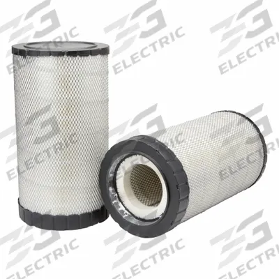 FLEETGUARD Automotive Air Filter: Round-Oval, Engine, Radial Seal, 11 in Outside Dia - Round/Oval Engine Air Filters