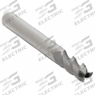 CLEVELAND Square End Mill: Carbide, 3 Flute, 1/8" Mill Dia, 1/4" LOC, 1-1/2" OAL (MPN C60616) - Carbide Square End Mills for Aluminum
