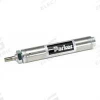 PARKER Round Air Cylinder: 2 in Bore, 5 in Stroke, Stainless Steel, Nose Mounting, 1/4 in NPT, SR (MPN 2.00NSR05.00). Key specifications — attr1133716: Rotating Rod.