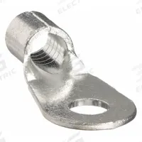 PANDUIT Ring Terminal: Bare, 5/16 in Stud Size, 6 AWG to 6 AWG Wire Sizes, 2,000 V (MPN P6-56R-E). Key specifications — Brand: PANDUIT; Barrel Style: Serrated.