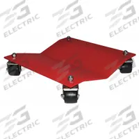 Auto Dolly: Std Duty, 1,500 lb Lifting Capacity, 16 in x 16 in x 3 in, 1 11/16 in x 2 in Tire Size (MPN M998112). Key specifications — Type: Standard Duty; Dimensions: 16 in x 16 in x 3 in; Tire Size: 1-11/16 in x 2 in; Frame Material: Steel; Brand: AUTO DOLLY.