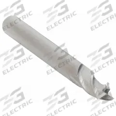WIDIA HANITA Square End Mill: Carbide, 3 Flute, 3/16" Mill Dia, 5/16" LOC, 2" OAL (MPN I3S0188T031S)