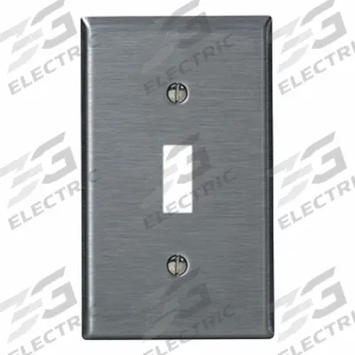 LEVITON Wall Plate: Toggle, 1 Gang - General Purpose Wall Plates