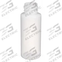 QORPAK Bottle: HDPE, 2 fl oz, 60 mL, Natural, 24-410 mm Screw Closure Size, No Closure, No Closure (MPN PLA-03208). Key specifications — Body Color: Natural; Brand: QORPAK; Pre-Cleaned: None; Closure Included: No.