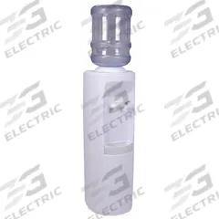 OASIS Bottled Water Dispenser: Freestanding, Top Loading, Cold/Room Temp, White, Plastic, Still, Adj (MPN 92026160042). Key specifications — Water Type: Still; Operating Voltage: 115V AC; Power Source: Electric Corded; Water Temperature Types: Room Temperature; Brand: OASIS; Housing Color: White; Material: Plastic.