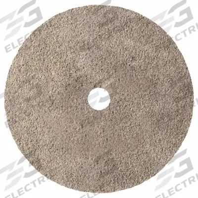 ARC ABRASIVES Unitized Non-Woven Wheels: 6 in Dia x 1/4 in W, 1 in Arbor Hole, Aluminum Oxide - Light Deburring & Finishing Wheels for Carbon Steel & Soft Metals