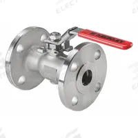 KECKLEY Manual Two-Way Ball Valve: 1/2 in, 316 Stainless Steel, Straight, Class 300 Flange (MPN BVF1RF4RSSRGSL-050). Key specifications — Brand: KECKLEY; Handle: Locking Lever.