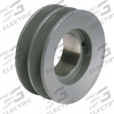 APPROVED VENDOR V-Belt Pulley: 2BK52, 2 Groove, 4.95 in OD, Bushed Bore - Bushed-Bore Cast-Iron V-Belt Pulleys
