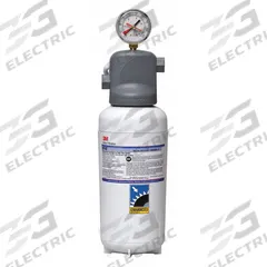3M Water Filtration System: 0.2 micron, 2.5 gpm, 25,000 gal, 14 7/8 in Overall Ht (MPN 5616201). Key specifications — Connection Type: NPT; Filter Media: Pleated Membrane; Reduces: Cyst; Brand: 3M.