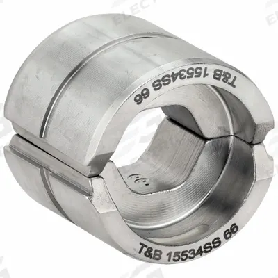 THOMAS & BETTS Upper and Lower Crimping Die: 300 kcmil Copper/4/0 AWG Aluminum, 1 Sizes - Thomas & Betts Replacement Crimping Dies