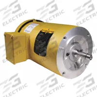 BALDOR General Purpose Motor: C-Face Mount, Totally Enclosed Fan Cooled, 1 hp, 208-230/460V AC (MPN VEM3556). Key specifications — Brand: BALDOR; Nameplate Voltage @ 60 Hz: 208-230/460V AC; Full Load Current @ 60 Hz: 3.6/1.8 A; Nameplate RPM @ 60 Hz: 1,800 RPM; Motor Enclosure: TEFC.
