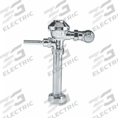 ZURN Manual Flush Valve: Aquaflush Z6003, Exposed, Top, 0.5 gpf Gallons per Flush - Urinal Manual Flush Valves