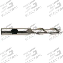 YG-1 Square End Mill: High Speed Steel, 2 Flute, 7/16" Mill Dia, 1-3/4" LOC, 3-3/4" OAL (MPN 18063)
