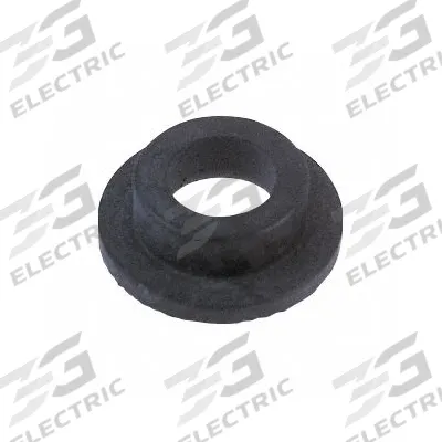 HALTEC Rubber Grommet: Grommet, Std Bore Valve Size, Black, 1/4 in Overall Lg - Tire Valve Grommets