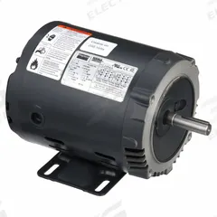DAYTON General Purpose Motor: C-Face/Rigid Base Mount, Open Drip Proof, 1/4 hp, 230/460V AC (MPN 31LH54). Key specifications — Brand: DAYTON; Nameplate Voltage @ 60 Hz: 230/460V AC; Full Load Current @ 60 Hz: 1.0 / 0.50 A; Nameplate RPM @ 60 Hz: 1,720 RPM; Motor Enclosure: ODP.