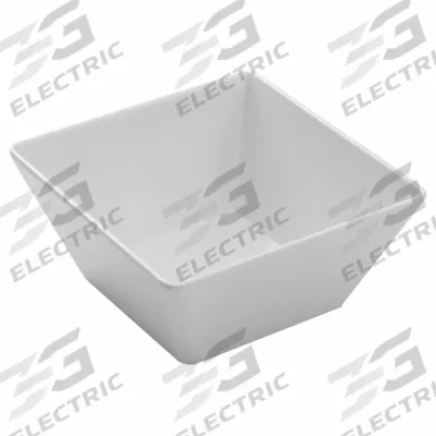 AMERICAN METALCRAFT Melamine Bowl,Square,7": 58 oz Capacity, Melamine - Serving Bowls
