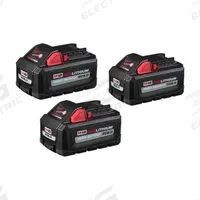 MILWAUKEE Battery Kit: M18™, 6 Ah, 3 Batteries Included, 18V DC (MPN 48-11-1862, 48-11-1865). Key specifications — attr1278107: Oil-Resistant.