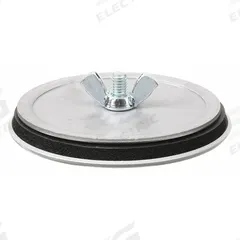 HOFFMAN Hole Seal: Steel, 2 in Conduit Hole Size, For 2.5 in Hole Dia - Max, Steel, 3R, Gray (MPN AS200). Key specifications — Color: Gray; Brand: HOFFMAN; Finish: Powder Coated; For Hole Type: Conduit; Includes: Oil Resistant Gasket; Material: Steel; NEMA Enclosure Rating: 3R.