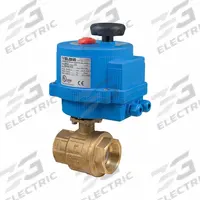 BONOMI Electrically Actuated Two-Way Ball Valve: 4 in, Brass, 100 to 240V AC, FNPT x FNPT, Straight (MPN 8E064LF-003-4). Key specifications — Included Mounting: ISO 5211 Actuator Mounting Pad; Brand: BONOMI; Stem Material: Brass; Actuator Features: Manual Override.