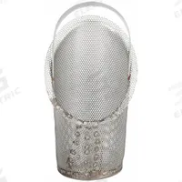MUELLER STEAM SPECIALTY Strainer Screen: 0.062 in Screen Size, 7.5625 in Lg, Silver (MPN 21/2 155M replacement screen). Key specifications — Brand: MUELLER STEAM SPECIALTY; Compatible Product Type: 2-1/2 in Series Strainers; Screen Material: 304 Stainless Steel.