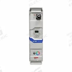 EATON Variable Frequency Drives: In Phase Three, Out Phase Three, 25 hp, 34 A Output Current - Max (MPN EHB0344E1KU0E20000). Key specifications — Style: Enclosed HVAC Drive with Bypass; Color: White; Output Phase: Three.