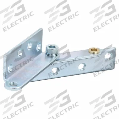 MARKAR Pivot Hinge: Steel, 4 1/4 in Leaf Ht - Offset-Mount Pivot Hinges