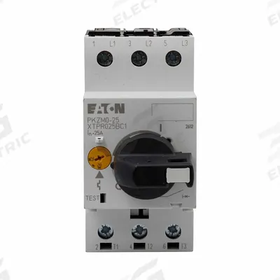 EATON Manual Motor Protector: Non-Reversing, 3 Poles, 25 A, Thermal Protection - Non-Reversing Starters with Thermal Overloads