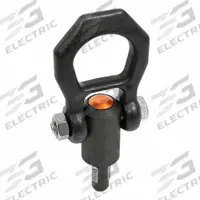 JW WINCO Quick-Release Hoist Ring: Steel, 6.2 kN Load Limit, M12 Thread Size, 17 mm Working Lg (MPN 1133-M12-17-ST). Key specifications — Thread Size: M12; Operation: Lifting; Working Load Limit - Side Load: 2.3 kN (517 lbf); Material: Steel; Brand: JW WINCO; Working Pin Length: 17 mm.