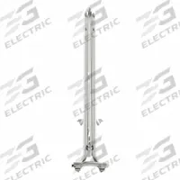 METRO Shelf Divider: 18 in x 2 in x 8 in, Steel (MPN DD18C-1PK). Key specifications — Material: Steel; Color: Silver; Finish: Chrome; Brand: METRO; Ledge Size: 18 in.