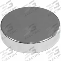 MAG-MATE Rare Earth Magnet: Neodymium, 3/8 in Outside Dia, 0.1 in Thick, Disc Magnet, 35 (MPN NE3710NP35). Key specifications — Color: Silver; Max Pull Force: 2.59 lbf.