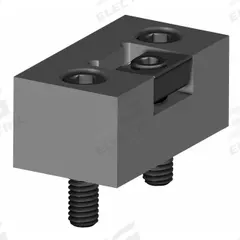 MITEE-BITE Compact Modular Pitbull Clamp: Steel, Knife Face, 1/4"-20 Bolt (MPN 26220). Key specifications — Manufacturer Part Number: 26220; Brand: MITEE-BITE PRODUCTS INC.