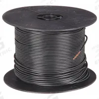 GROTE Primary Automotive Wire: GPT, 100 ft, 1 Conductor, 14 AWG, Black, 60 V Volt, SAE J1128 (MPN 87-7002). Key specifications — Brand: GROTE.