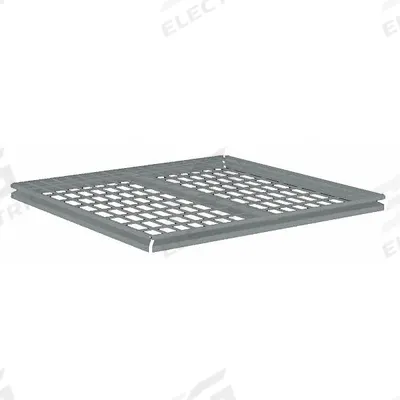 TENNSCO Shelf: 36 in x 36 in, 1,000 lb Load Capacity, Steel, 5 ga Decking, Gray - Wire Decking Shelf Kits for Boltless Shelving