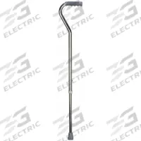 DMI Adjustable Cane: Adj Cane, Offset, Single, Vinyl, Locking Ring, 31 in – 40 in, Aluminum, Gray (MPN 502-1305-0600). Key specifications — Handle Type: Offset; Includes: Locking Ring; Color: Gray; Handle Material: Vinyl; Construction: Aluminum; Brand: DMI; Product Type: Adjustable Cane.