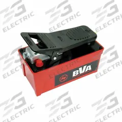 BVA HYDRAULICS Hydraulic Pump: 10,000 psi Max. Op Pressure, 0.4 gal Reservoir Capacity, Foot, 3-Way (MPN PA1500). Key specifications — attr944931: Advance; attr944932: 3-Way; attr995446: Foot.