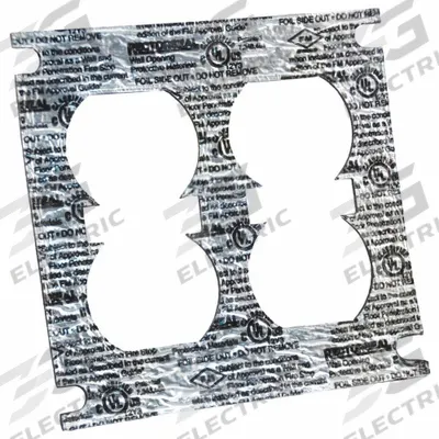 METACAULK Firestop Sheet: 4 in Overall Lg, 0.11 in Overall Wd - Firestop Gaskets