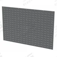 AKRO-MILS Louvered Panel: 34 in x 52 in x 5/16 in, 1 Sides, 0 Bins, Gray (MPN 30655GY). Key specifications — attr38851: Gray; attr38864: Powder Coated; attr38845: AKRO-MILS.
