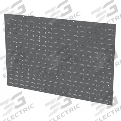 AKRO-MILS Louvered Panel: 34 in x 52 in x 5/16 in, 1 Sides, 0 Bins - Wall-Mount Louvered Panels Without Bins