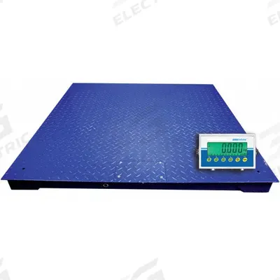 ADAM EQUIPMENT Shipping Scale: 10,000 lb Wt Capacity - Imperial, 59 1/8 in Weighing Surface Dp - Shipping Scales with Remote Indicator